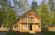 Каркасный дом №822-2 Каркасный дом №822-2